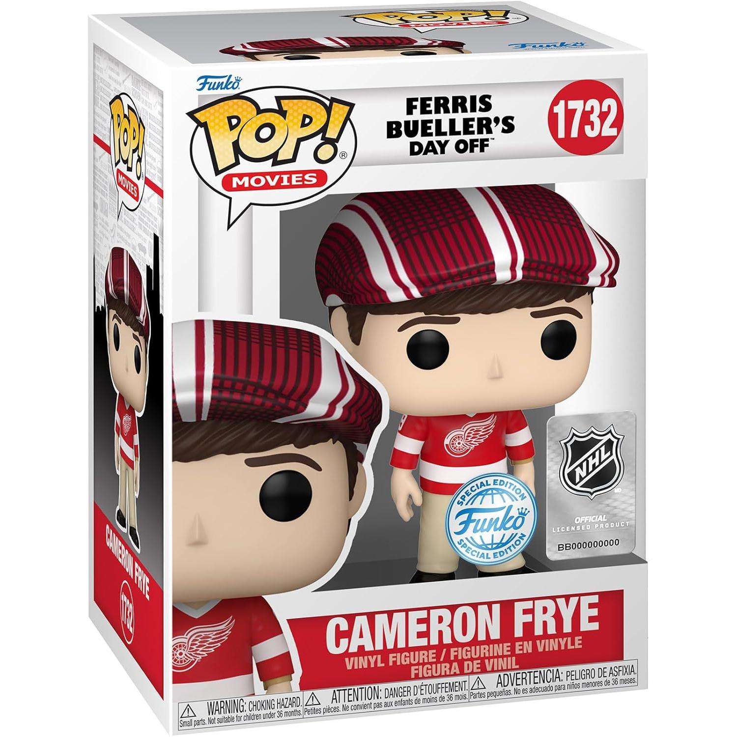 Funko Pop! Movies Ferris Bueller's Day Off Vinyl Figure - Cameron Frye (Jersey) #1732 Special Edition