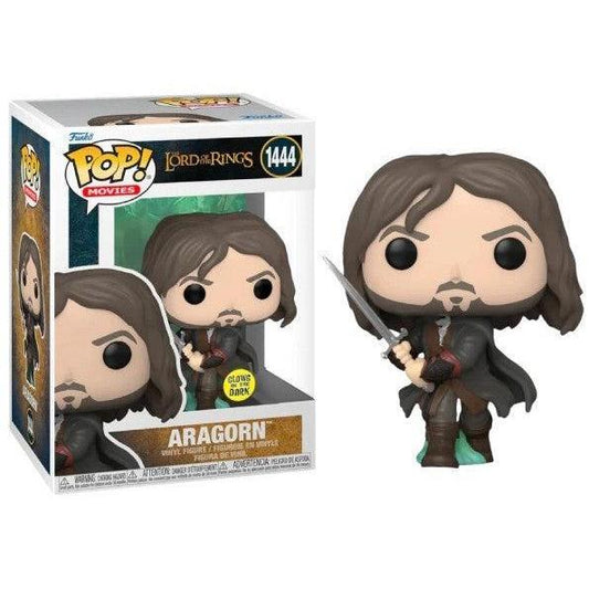 Funko Pop! Movies Lord of the Rings Vinyl Figure - Aragorn (Glow in the Dark) #1444 Special Edition