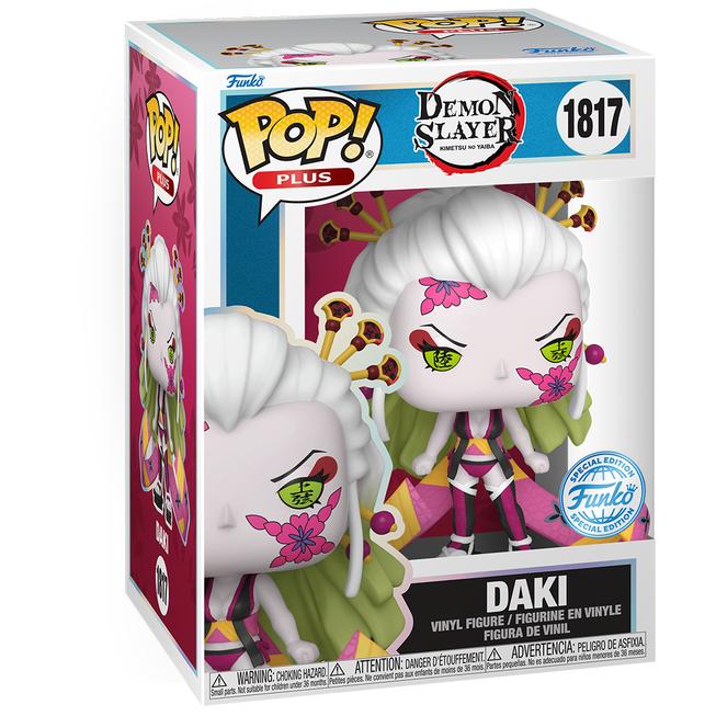 Funko Pop! Plus Demon Slayer Vinyl Figure - Daki with Ribbons #1817 Special Edition PRE-ORDER