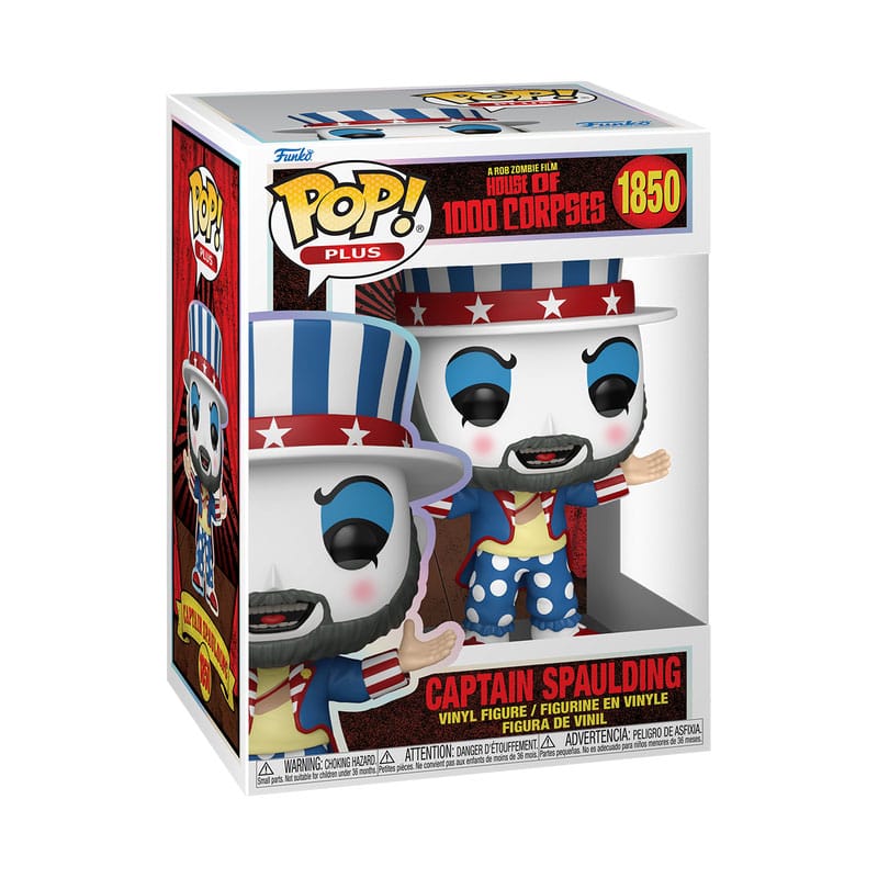 Funko Pop! Plus House of 1000 Corpses Vinyl Figure - Captain Spaulding #1850 PRE-ORDER