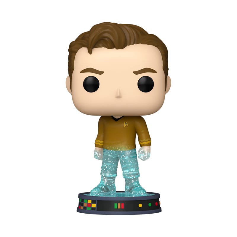 Funko Pop! Plus Star Trek Vinyl Figure - James T. Kirk Transporter #1689 Glitter PRE-ORDER