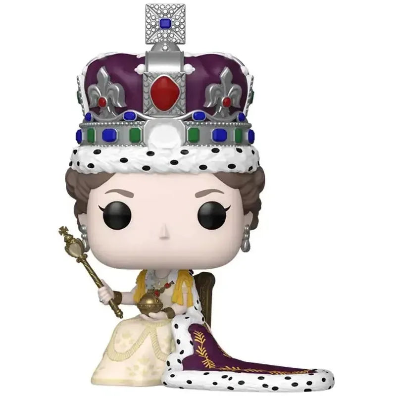 Funko Pop! Premium Royals Vinyl Figure - Queen Elizabeth 2 (Coronation) #07