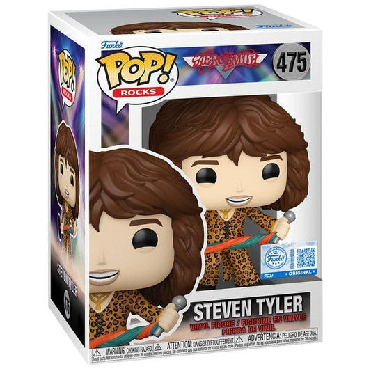 Funko Pop! Rocks Aerosmith Vinyl Figure - Steven Tyler (Leopard Print Outfit) #475 Special Edition PRE-ORDER