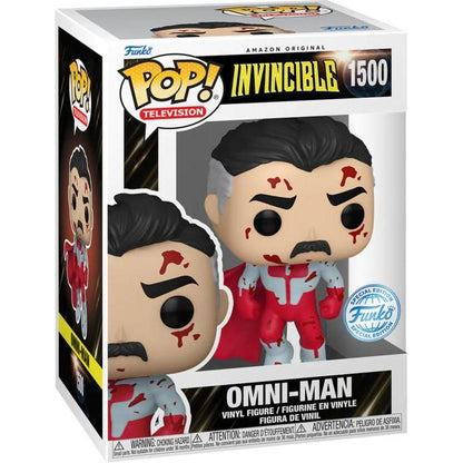 Funko Pop! Television Invincible Omni-Man (Bloody) #1500 Exclusive Vinyl Figure
