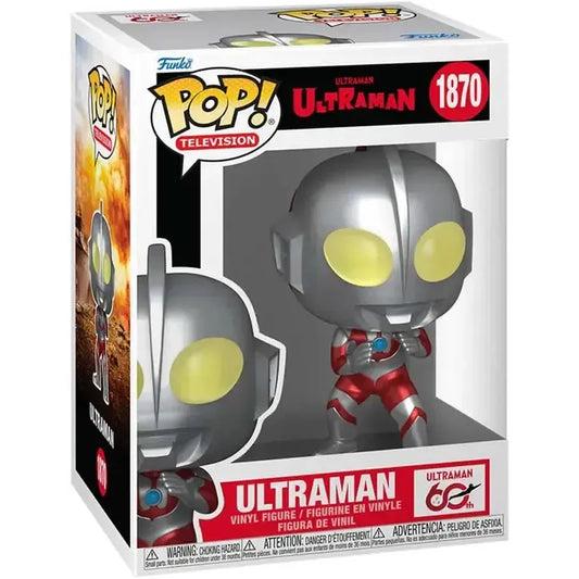 Funko Pop! Television Ultraman Vinyl Figure - Ultraman (Metallic) #1870
