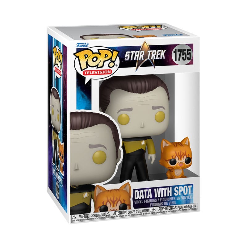 Funko Star Trek POP! Television Vinyl Figure - Data With Spot #1755 PRE-ORDER