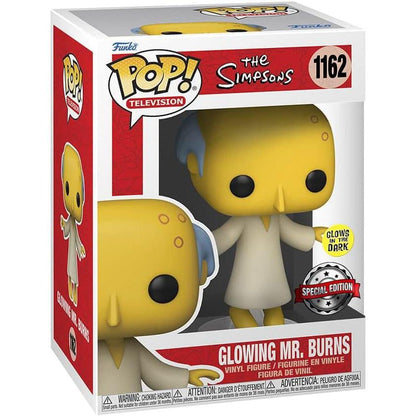 Funko The Simpsons POP! Television Vinyl Figure - Glowing Mr. Burns (Glow) #1162 PRE-ORDER