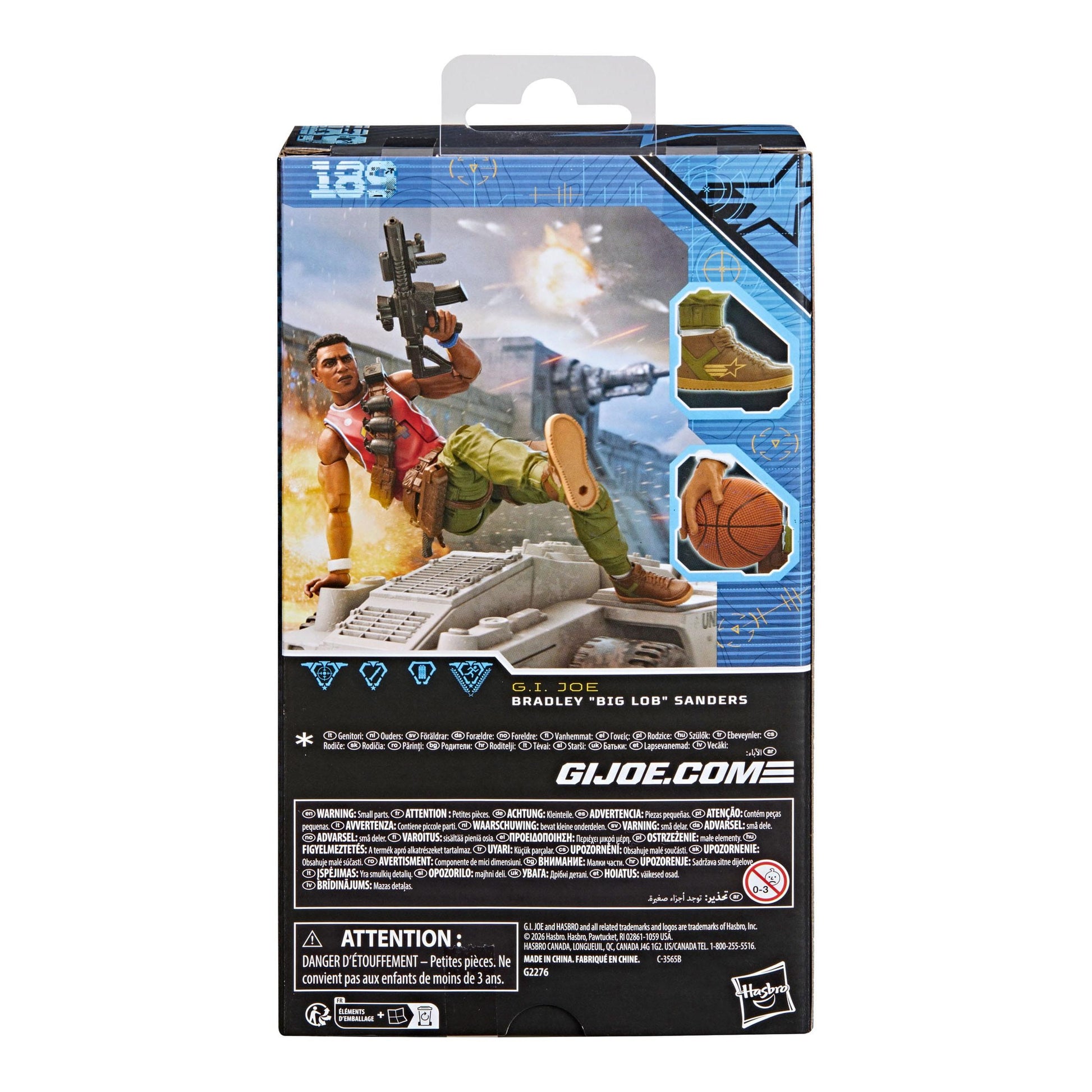 G.I. Joe Classified Series Action Figure - Bradley "Big Lob" Sanders PRE-ORDER