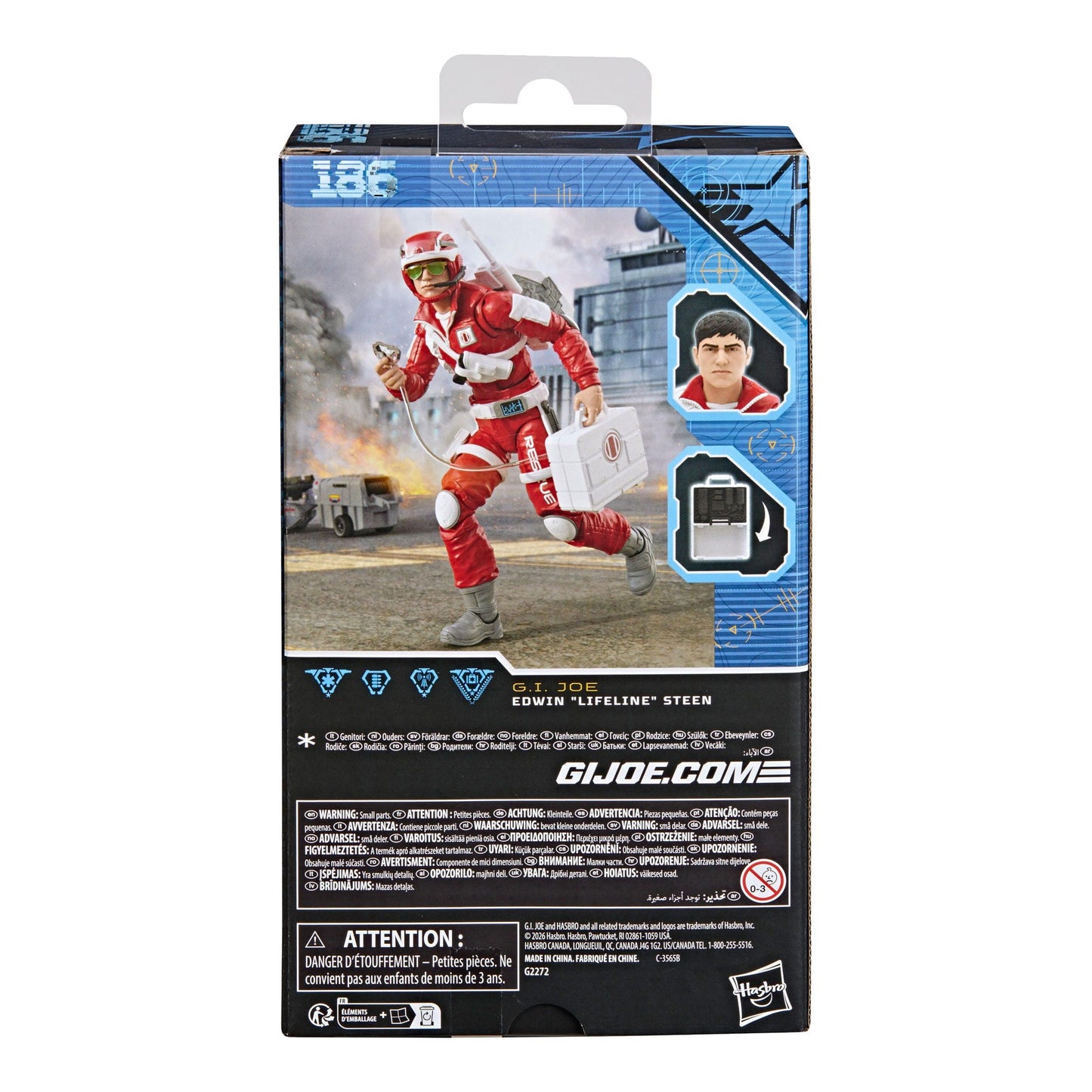 G.I. Joe Classified Series Action Figure - Edwin "Lifeline" Steen PRE-ORDER