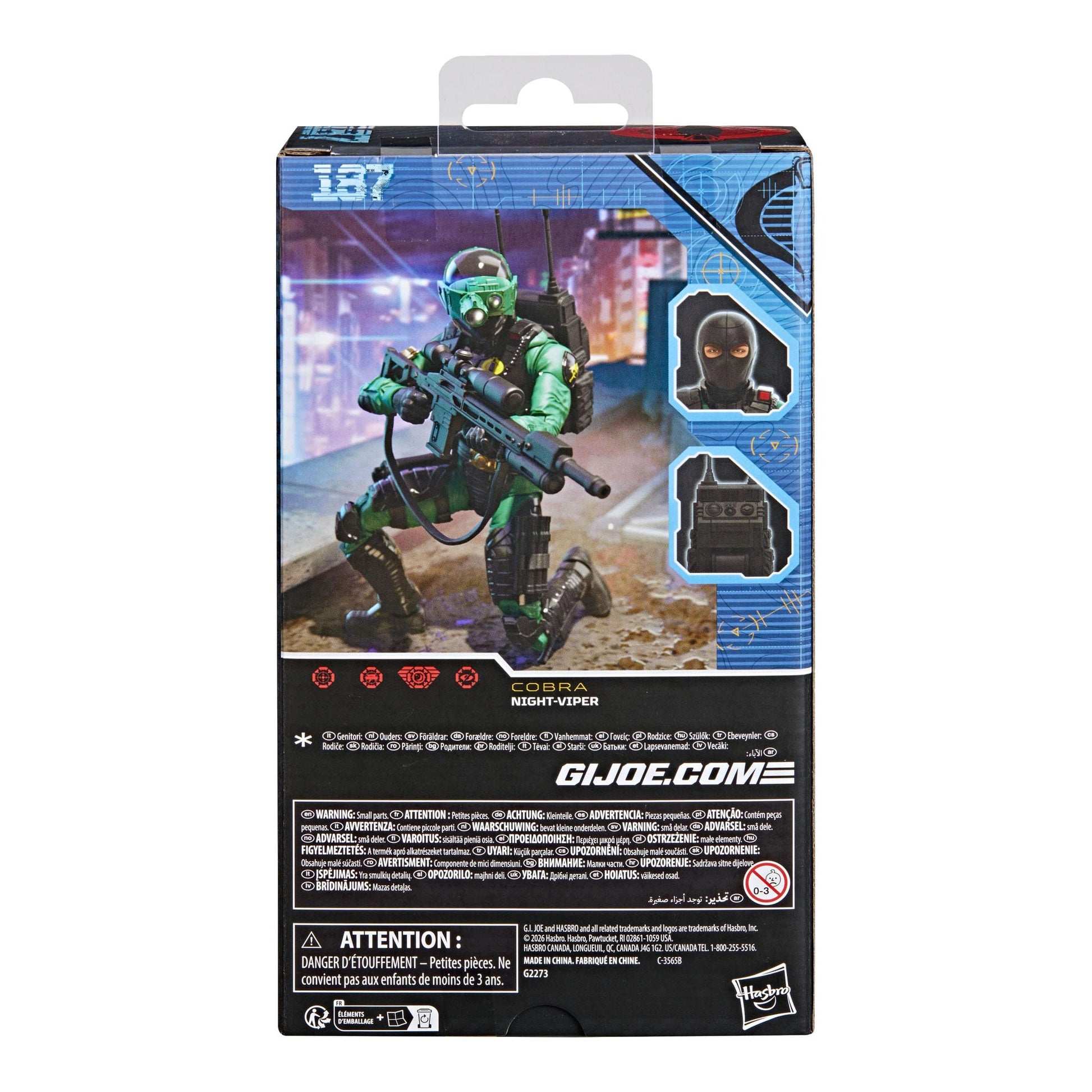 G.I. Joe Classified Series Action Figure - Night-Viper PRE-ORDER