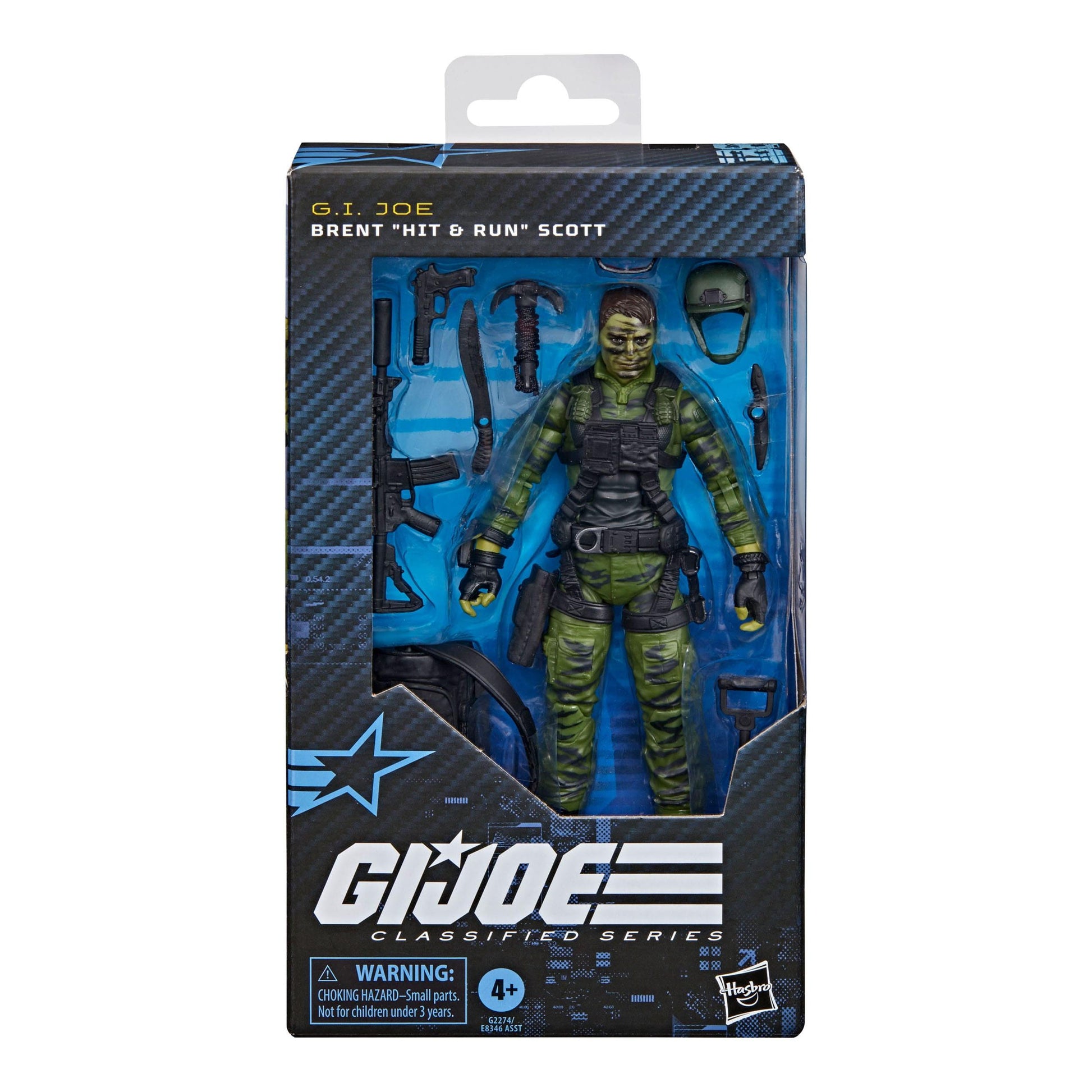 G.I. Joe Classified Series Brent "Hit & Run Scott #188 Action Figure