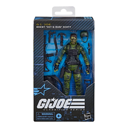 G.I. Joe Classified Series Brent "Hit & Run Scott #188 Action Figure