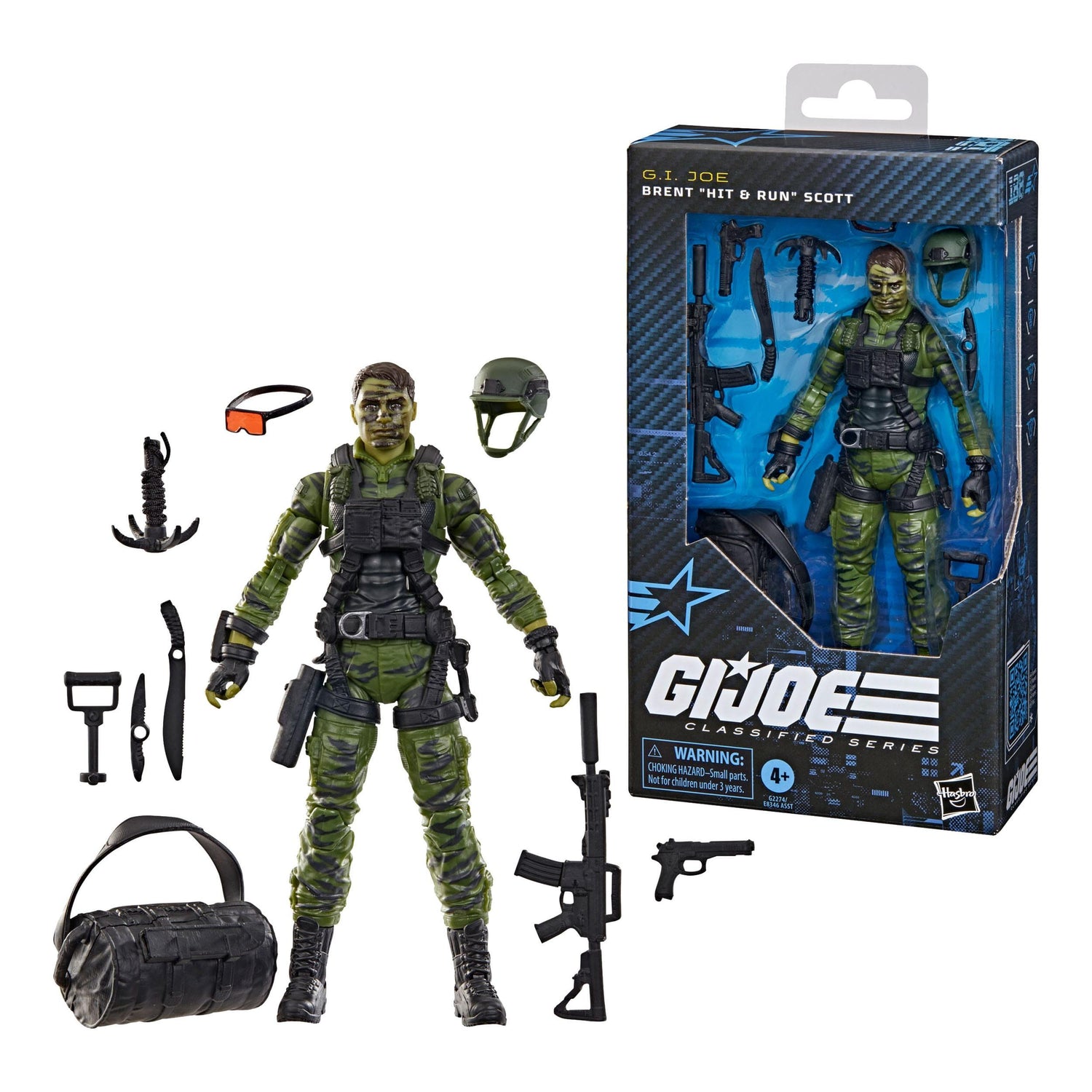 G.I. Joe Classified Series Brent "Hit & Run Scott #188 Action Figure