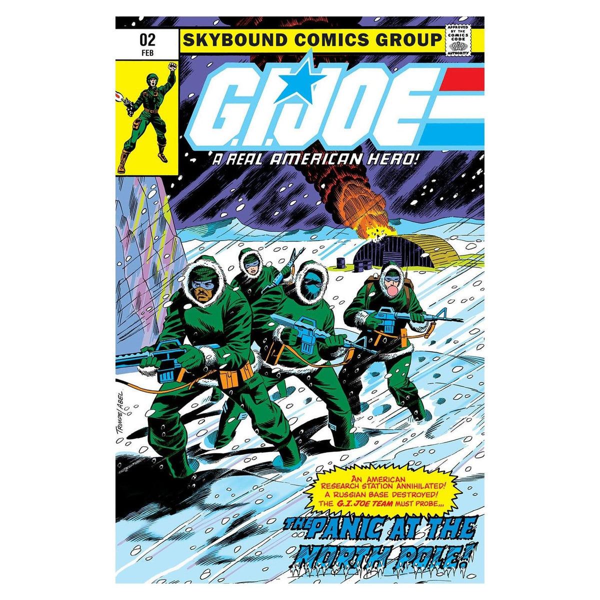 G.I. Joe ReAction+ Snake Eyes (Skybound Comic Box Series, Issue #2) Action Figure PRE-ORDER