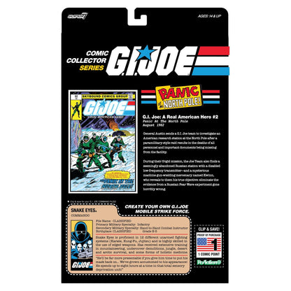 G.I. Joe ReAction+ Snake Eyes (Skybound Comic Box Series, Issue #2) Action Figure PRE-ORDER