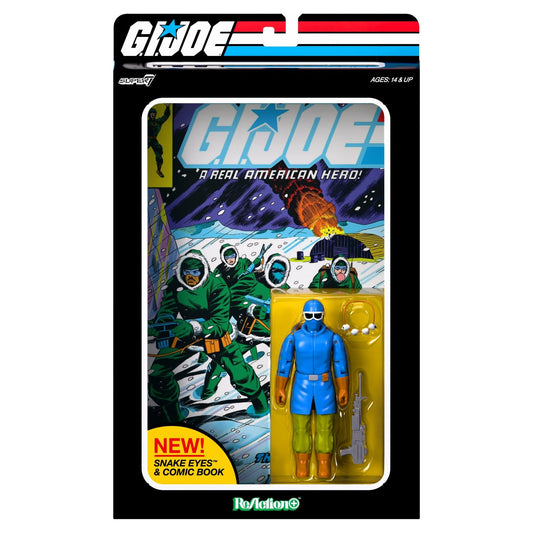 G.I. Joe ReAction+ Snake Eyes (Skybound Comic Box Series, Issue #2) Action Figure PRE-ORDER