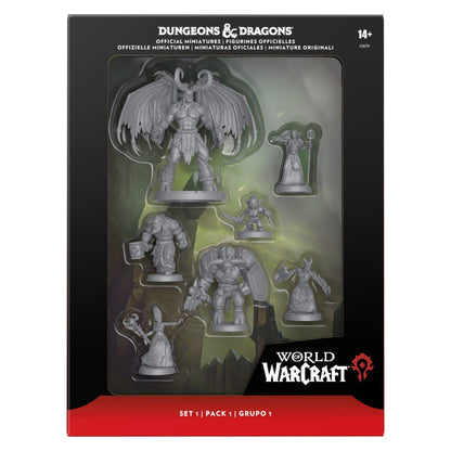 Hasbro Dungeons & Dragons x World of Warcraft Miniatures Set 1 PRE-ORDER