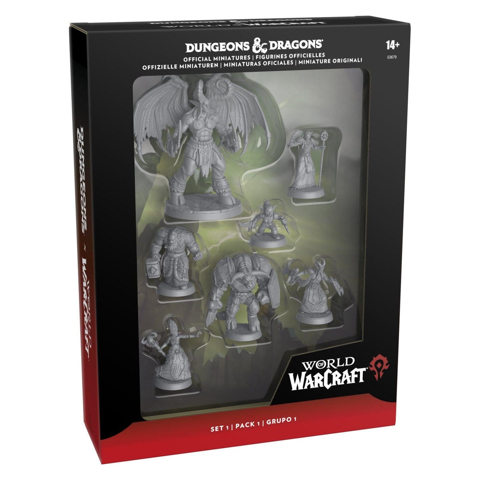 Hasbro Dungeons & Dragons x World of Warcraft Miniatures Set 1 PRE-ORDER