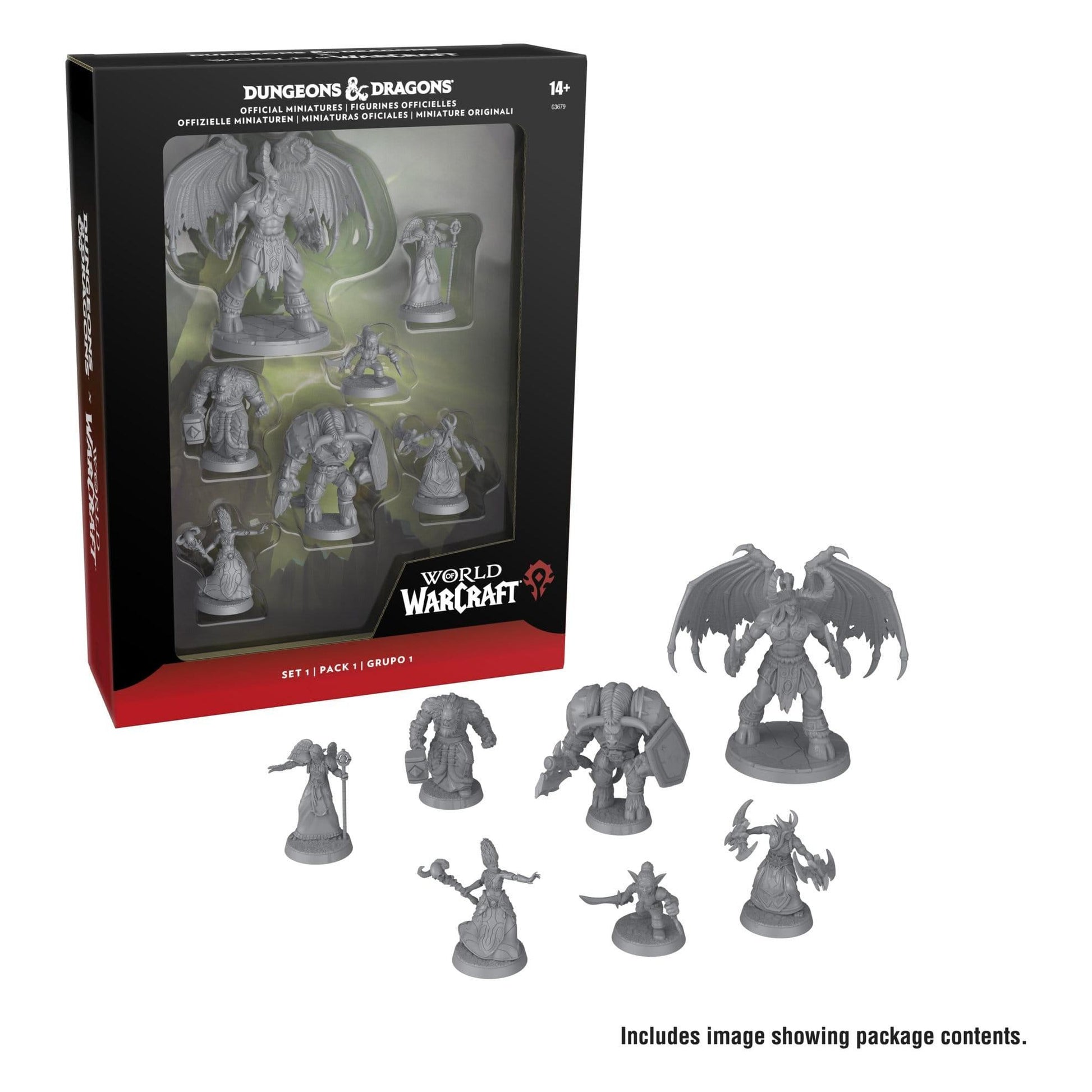 Hasbro Dungeons & Dragons x World of Warcraft Miniatures Set 1 PRE-ORDER