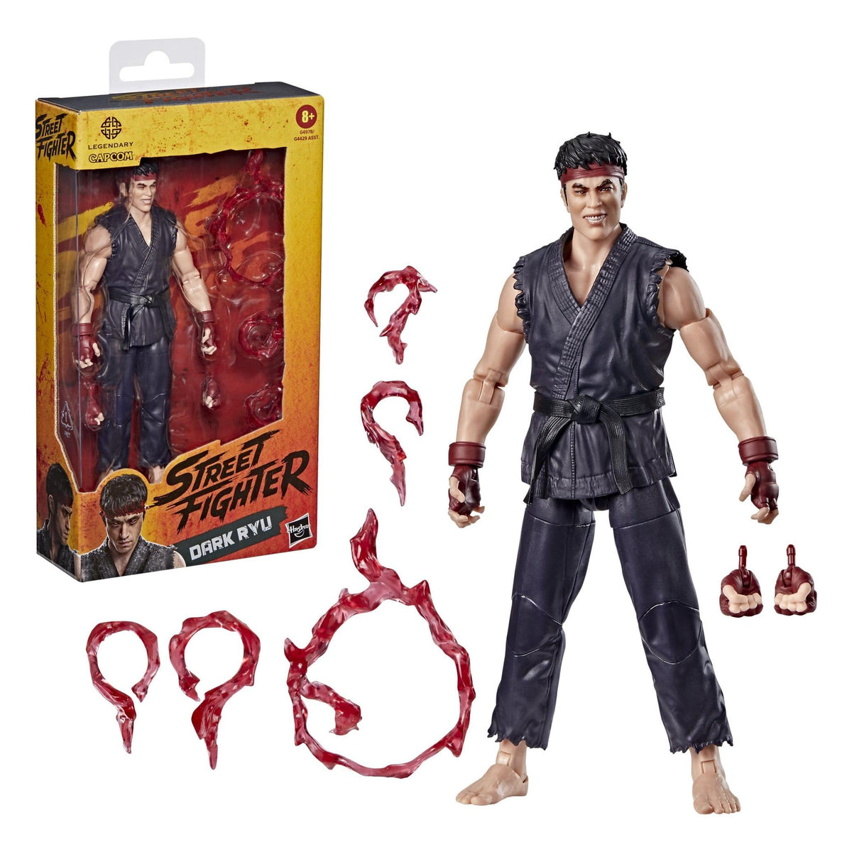 Hasbro Street Fighter (2026) Wave 2 Dark Ryu Action Figure PRE-ORDER