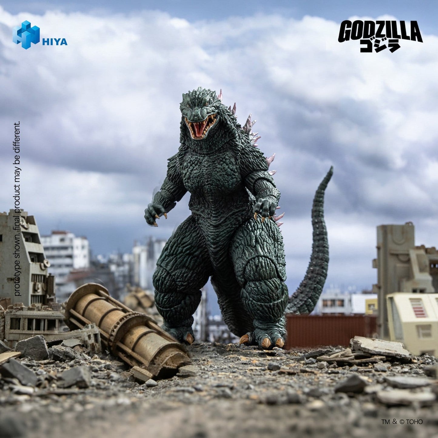 Hiya Toys Godzilla vs. Megaguirus (2000) Godzilla Exquisite Basic Series Action Figure PRE-ORDER