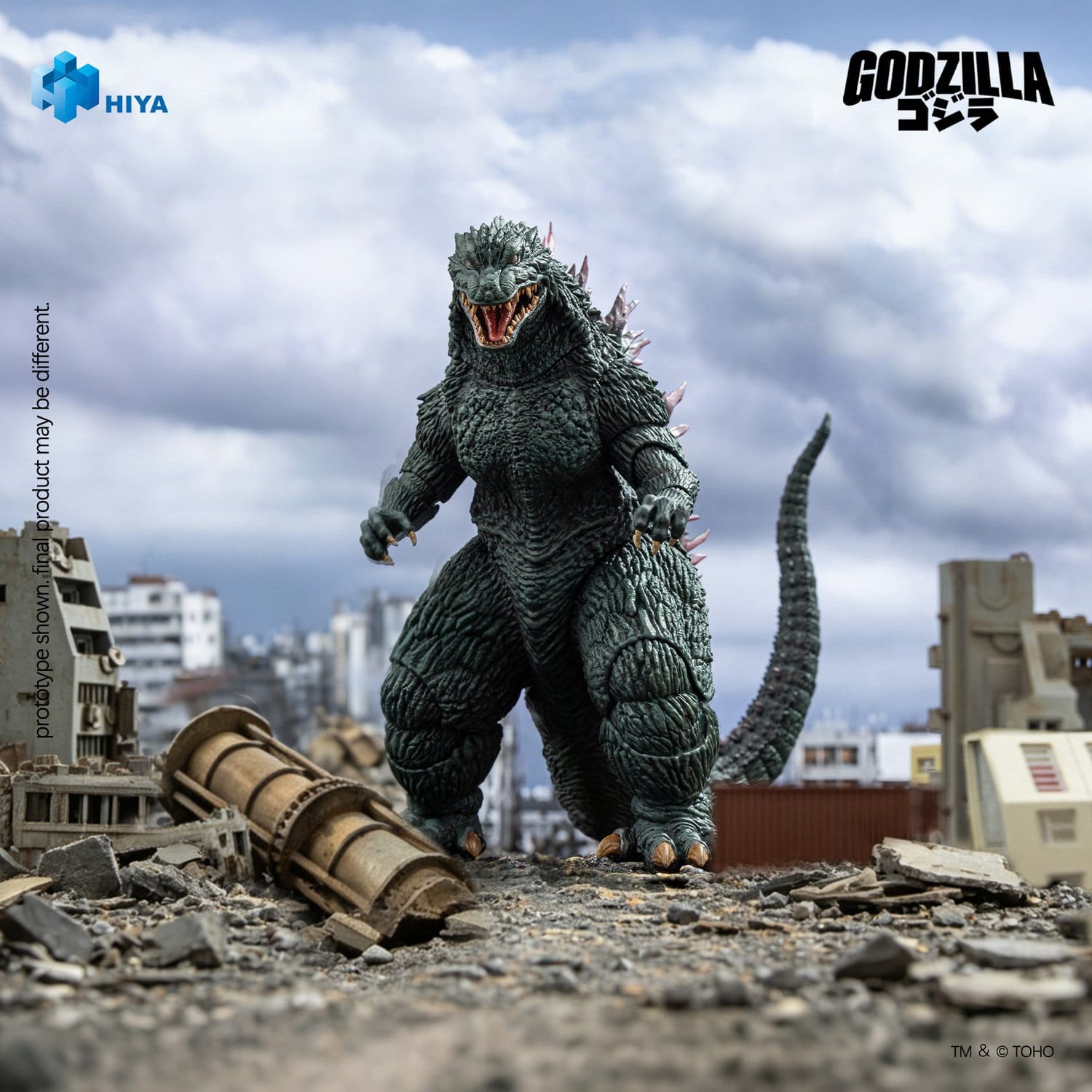 Hiya Toys Godzilla vs. Megaguirus (2000) Godzilla Exquisite Basic Series Action Figure PRE-ORDER