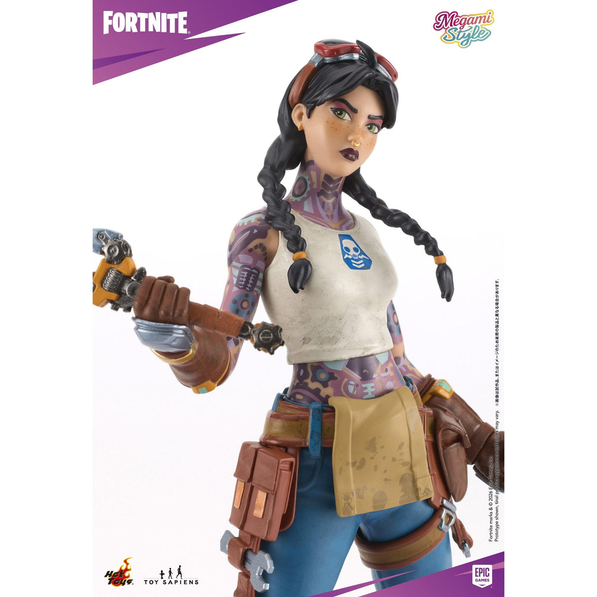 Hot Toys Fortnite Megami Style 1/9 Jules PVC Figure PRE-ORDER