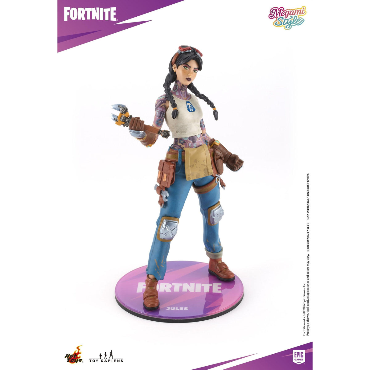 Hot Toys Fortnite Megami Style 1/9 Jules PVC Figure PRE-ORDER