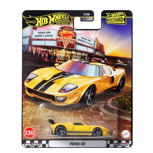 Hot Wheels Premium Car Culture Ford GT (Boulevard) Diecast Car
