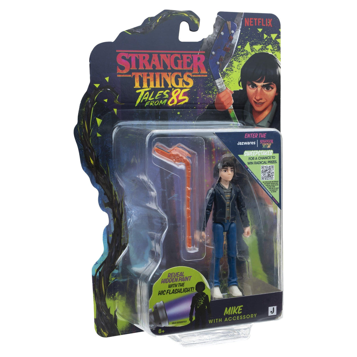Jazzwares Stranger Things Tales From '85 World Of Core Mike Action Figure PRE-ORDER