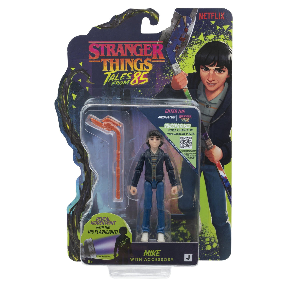 Jazzwares Stranger Things Tales From '85 World Of Core Mike Action Figure PRE-ORDER