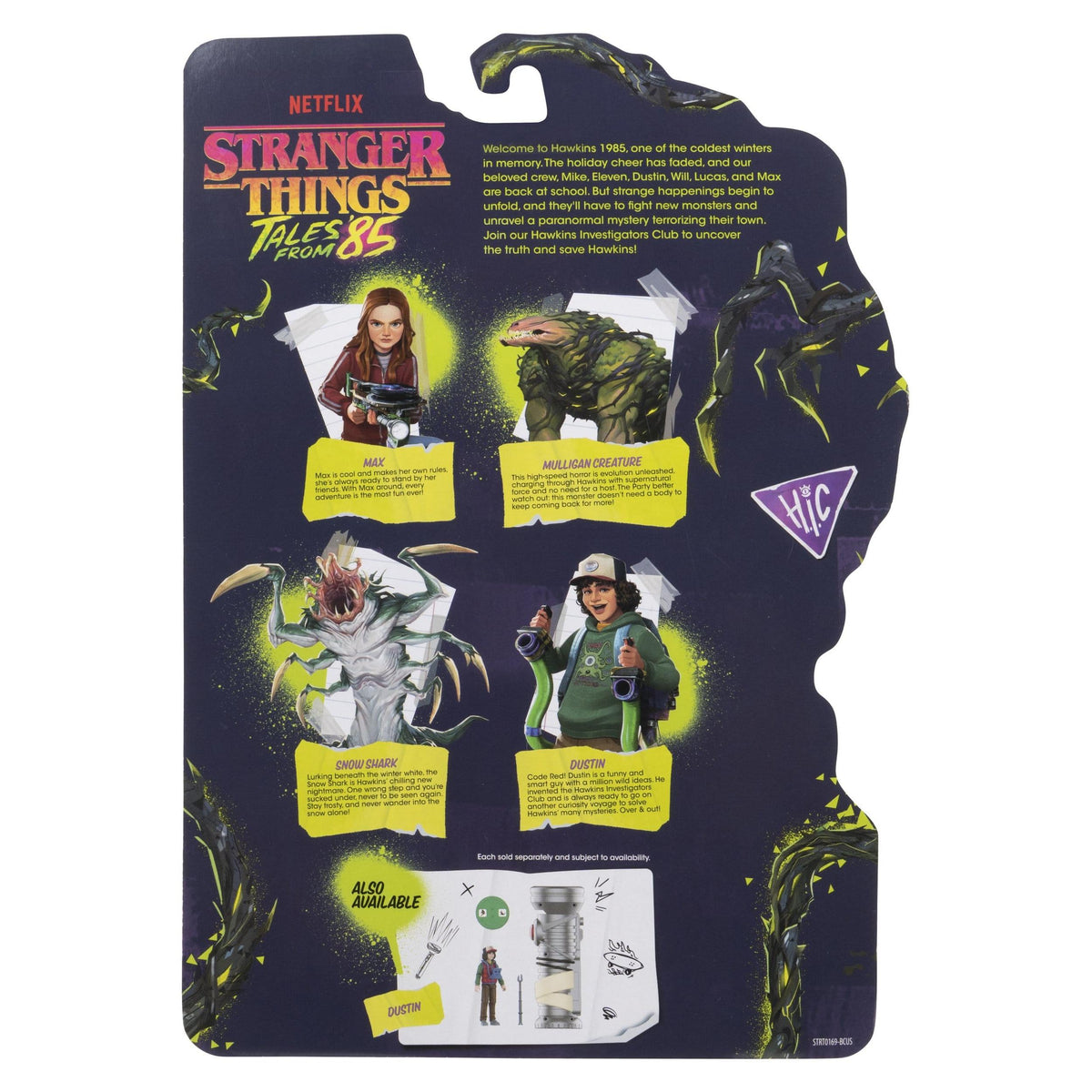 Jazzwares Stranger Things Tales From '85 World Of Core Mulligan Creature Action Figure PRE-ORDER