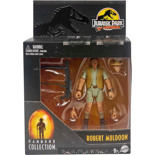 Jurassic World Hammond Collection Robert Muldoon 3.75" Action Figure - DAMAGED PACKAGING
