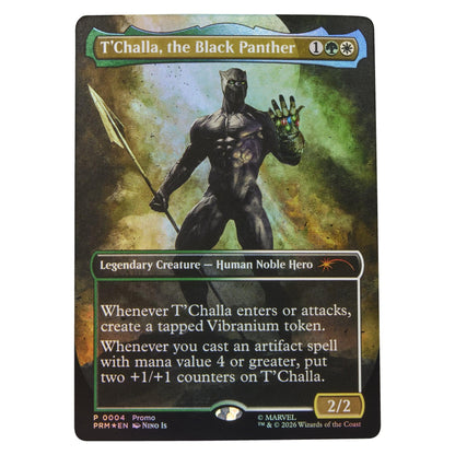 Magic The Gathering Marvel Legends Black Panther Action Figure PRE-ORDER