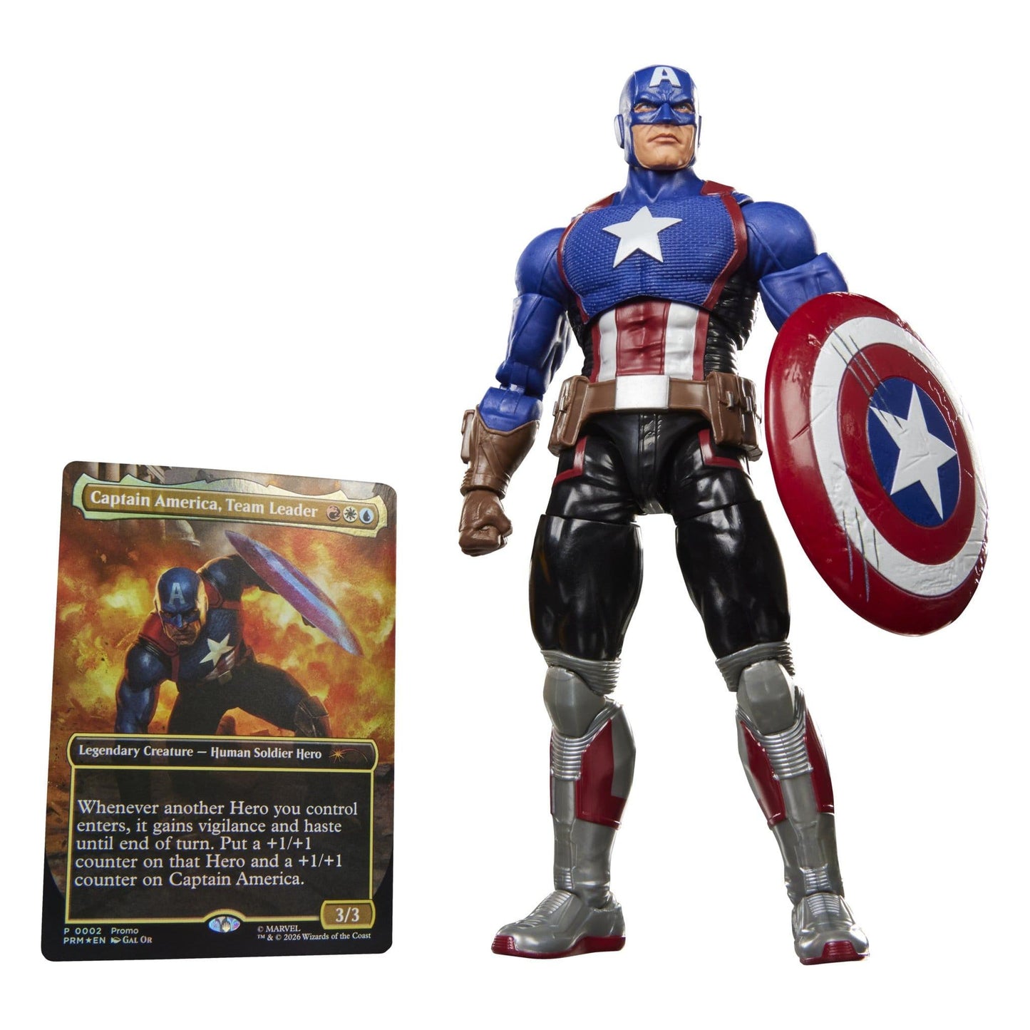Magic The Gathering Marvel Legends Captain America Action Figure PRE-ORDER