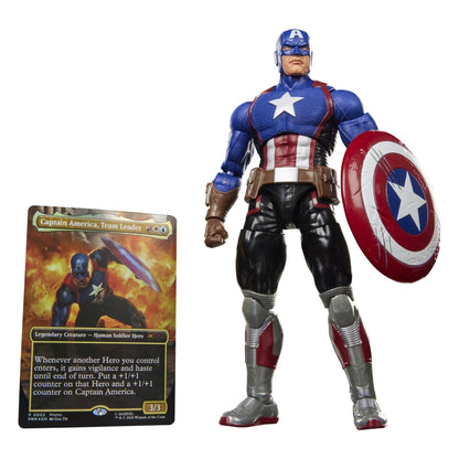 Magic The Gathering Marvel Legends Captain America Action Figure PRE-ORDER