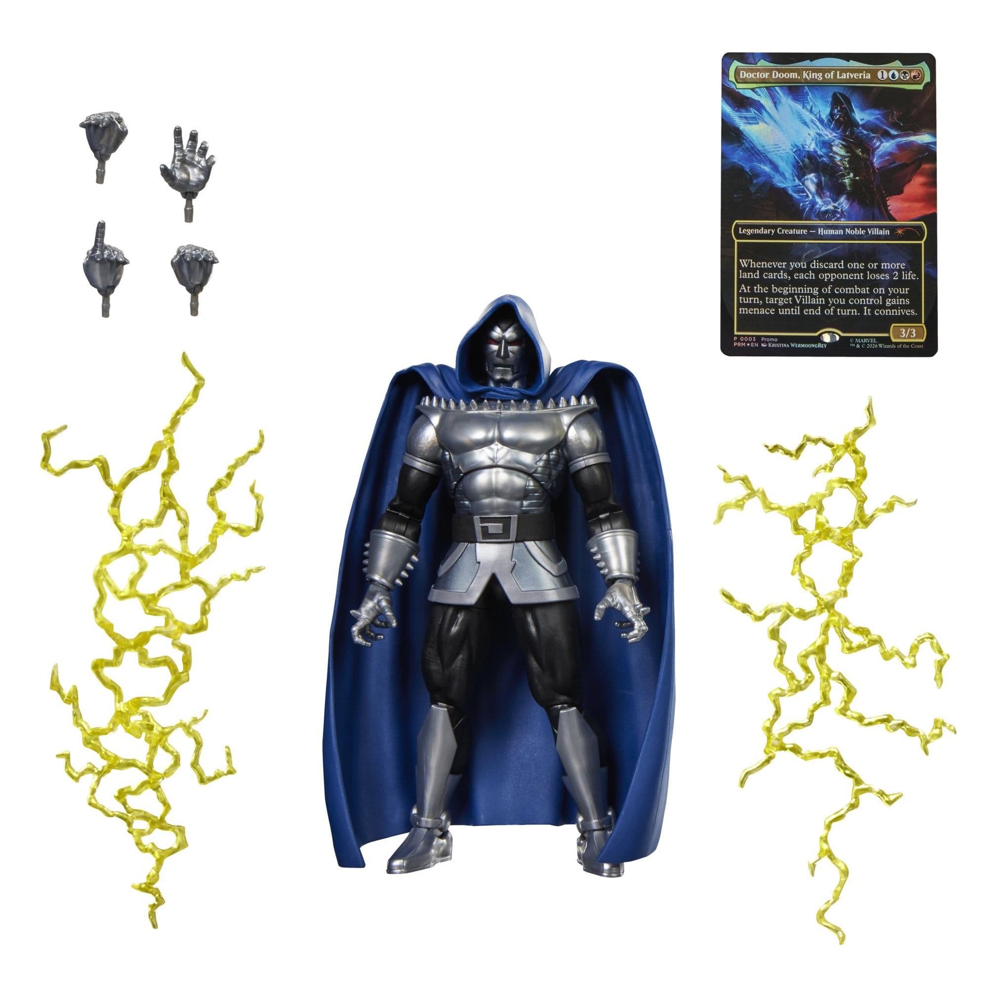 Magic The Gathering Marvel Legends Doctor Doom 2099 Action Figure PRE-ORDER