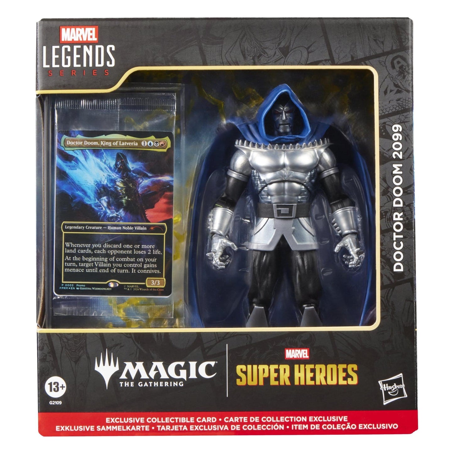 Magic The Gathering Marvel Legends Doctor Doom 2099 Action Figure PRE-ORDER
