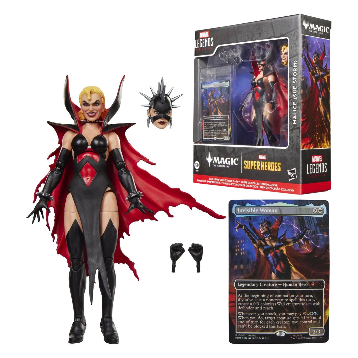 Magic The Gathering Marvel Legends Fantastic Four Malice (Sue Storm) Action Figure PRE-ORDER