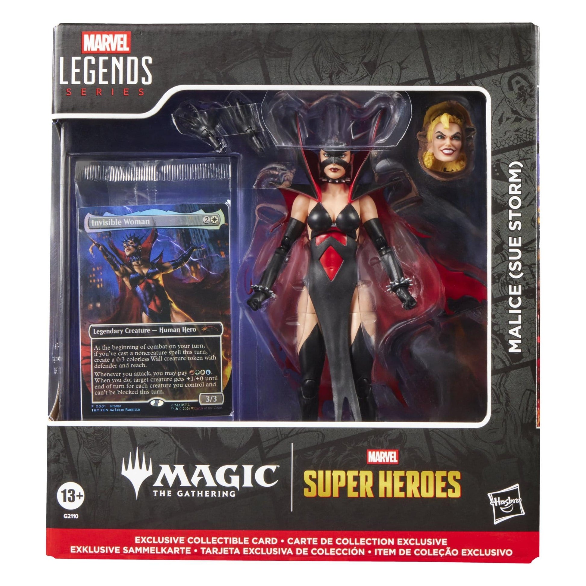 Magic The Gathering Marvel Legends Fantastic Four Malice (Sue Storm) Action Figure PRE-ORDER