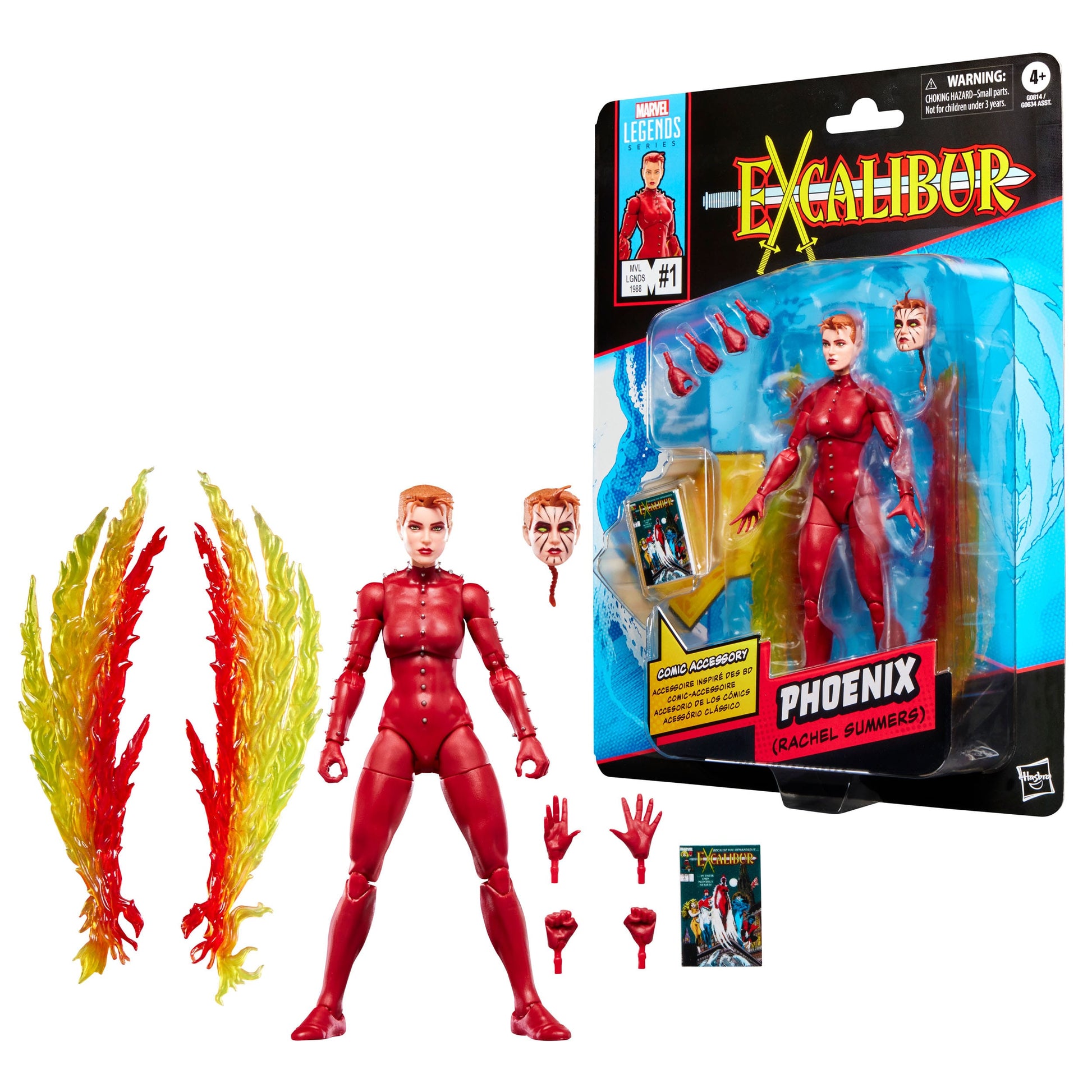 Marvel Legends Excalibur Action Figure - Phoenix (Rachel Summers) PRE-ORDER