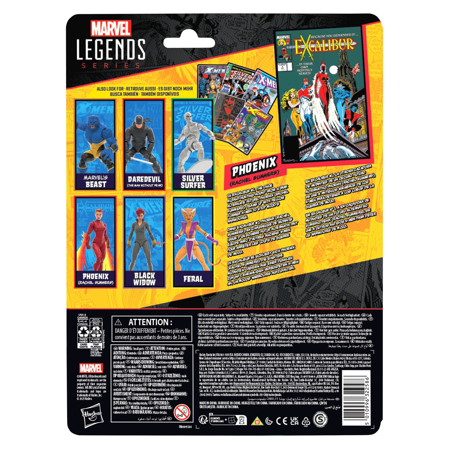 Marvel Legends Excalibur Action Figure - Phoenix (Rachel Summers) PRE-ORDER