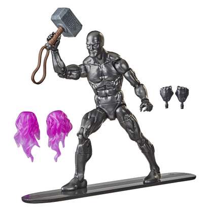 Marvel Legends Series Action Figure - Obsidian Silver Surfer with Mjolnir PRE-ORDER