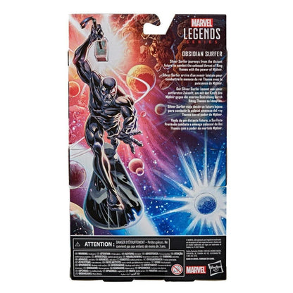 Marvel Legends Series Action Figure - Obsidian Silver Surfer with Mjolnir PRE-ORDER