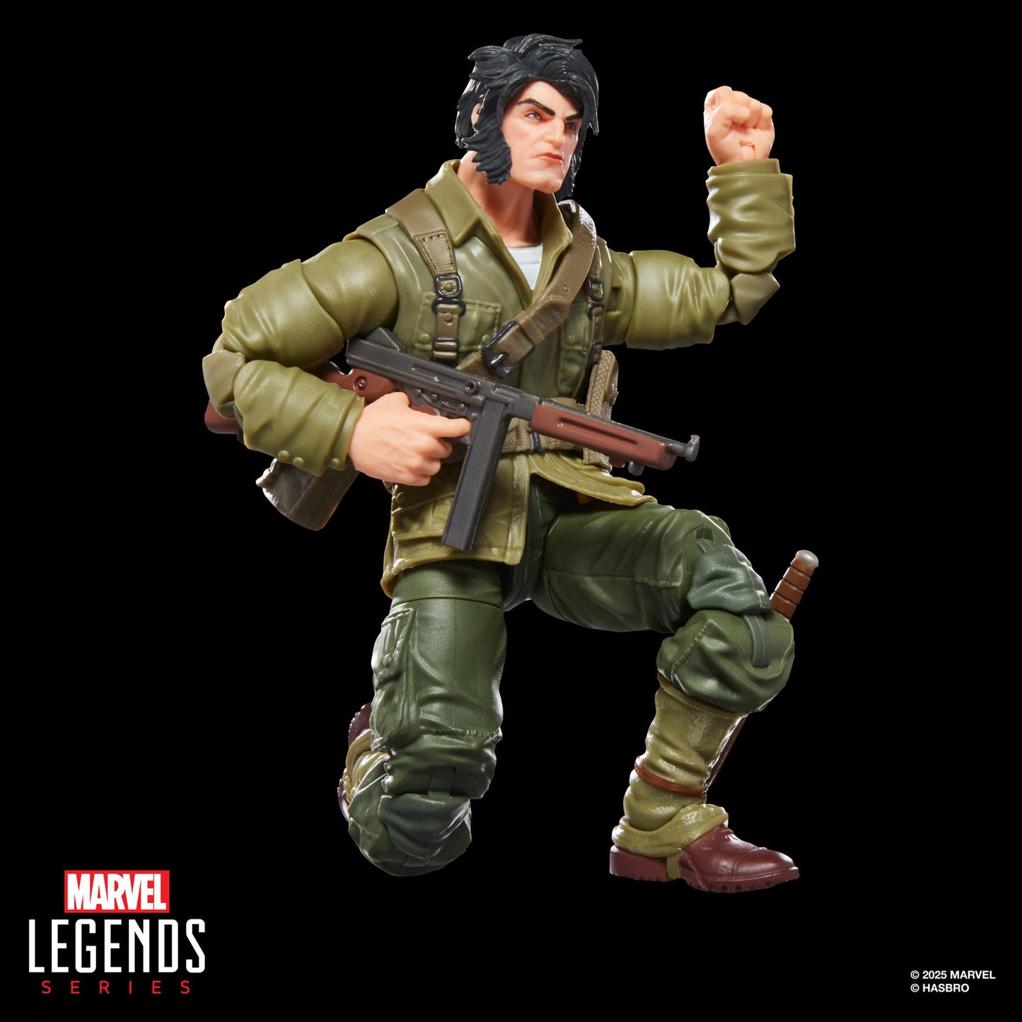 Marvel Legends Series Action Figure - Wolverine (WWII Logan) (Executioner BAF) PRE-ORDER