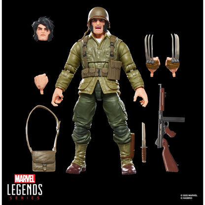 Marvel Legends Series Action Figure - Wolverine (WWII Logan) (Executioner BAF) PRE-ORDER