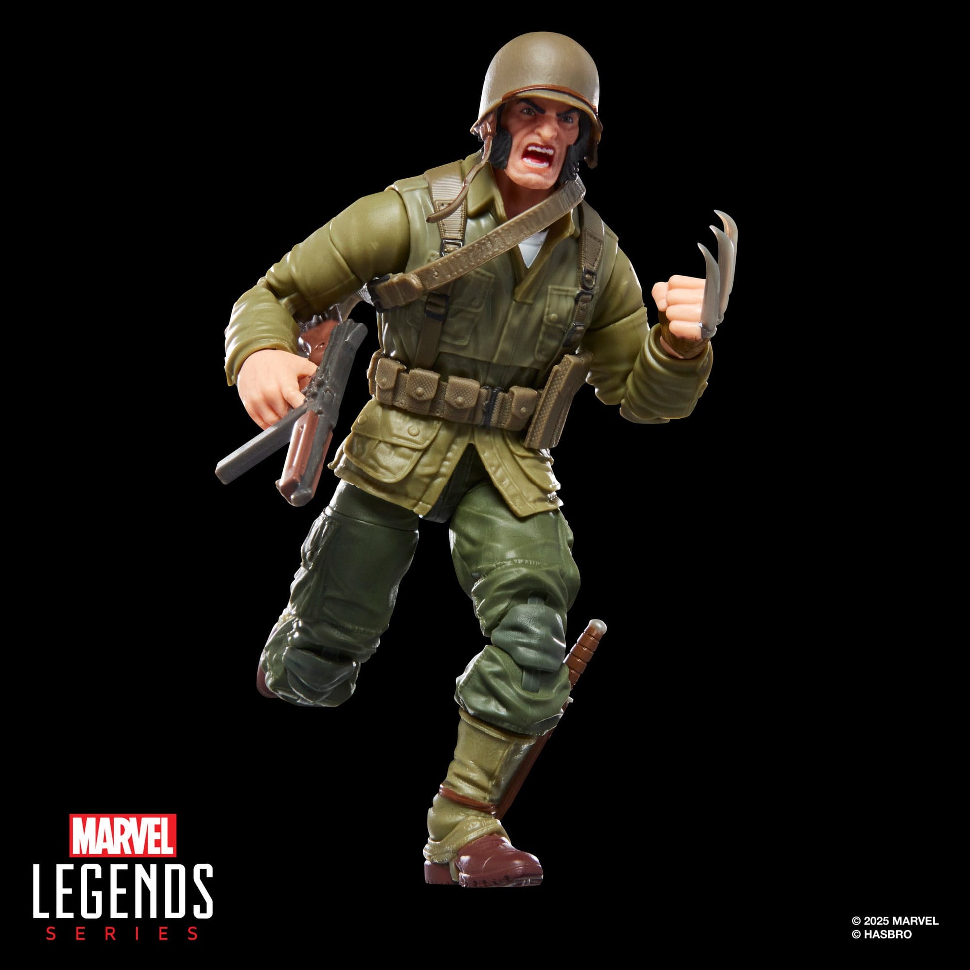 Marvel Legends Series Action Figure - Wolverine (WWII Logan) (Executioner BAF) PRE-ORDER