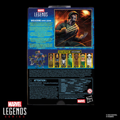 Marvel Legends Series Action Figure - Wolverine (WWII Logan) (Executioner BAF) PRE-ORDER