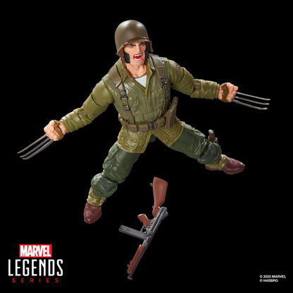 Marvel Legends Series Action Figure - Wolverine (WWII Logan) (Executioner BAF) PRE-ORDER