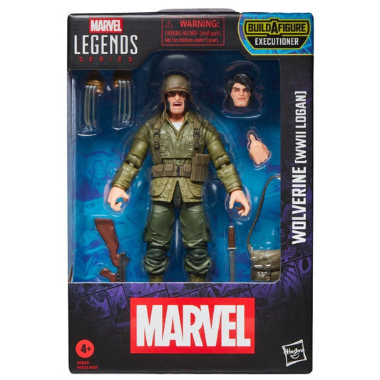 Marvel Legends Series Action Figure - Wolverine (WWII Logan) (Executioner BAF) PRE-ORDER